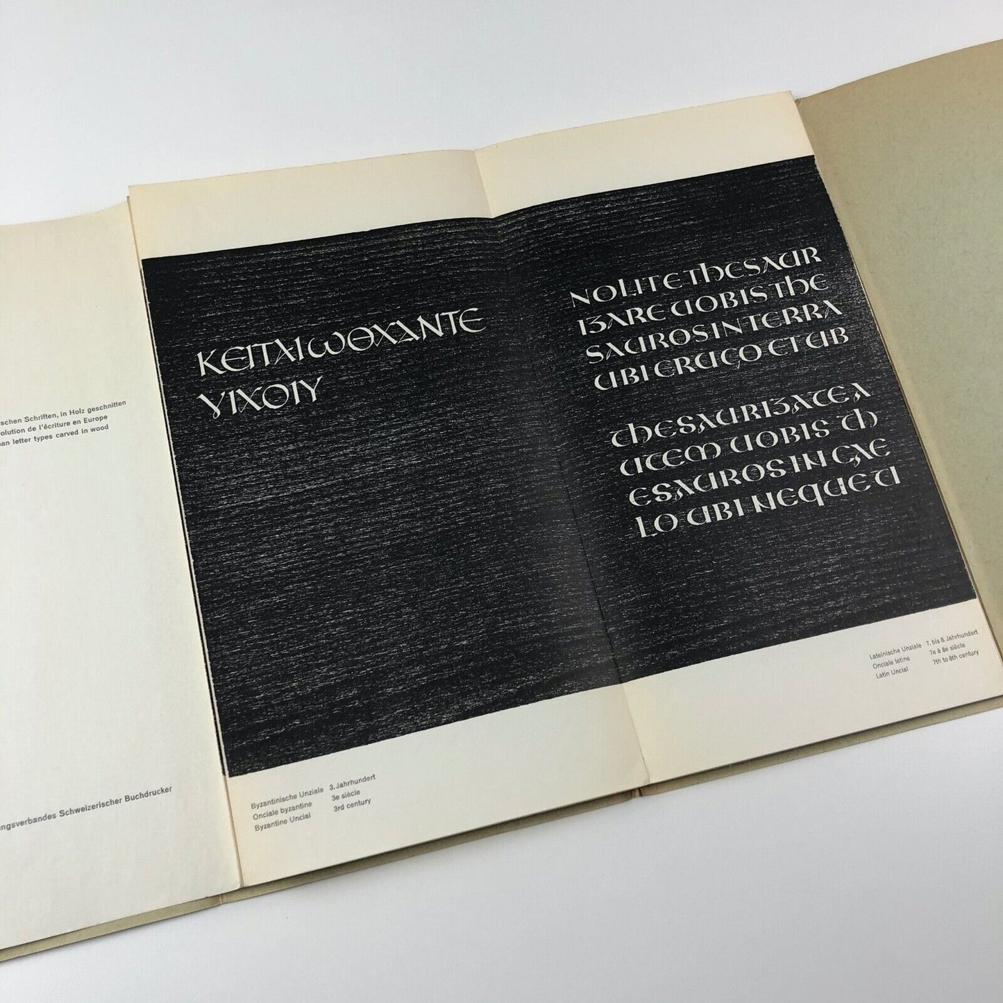 Schrift Ecriture Lettering by Adrian Frutiger | 1951 text by Alfred Willman