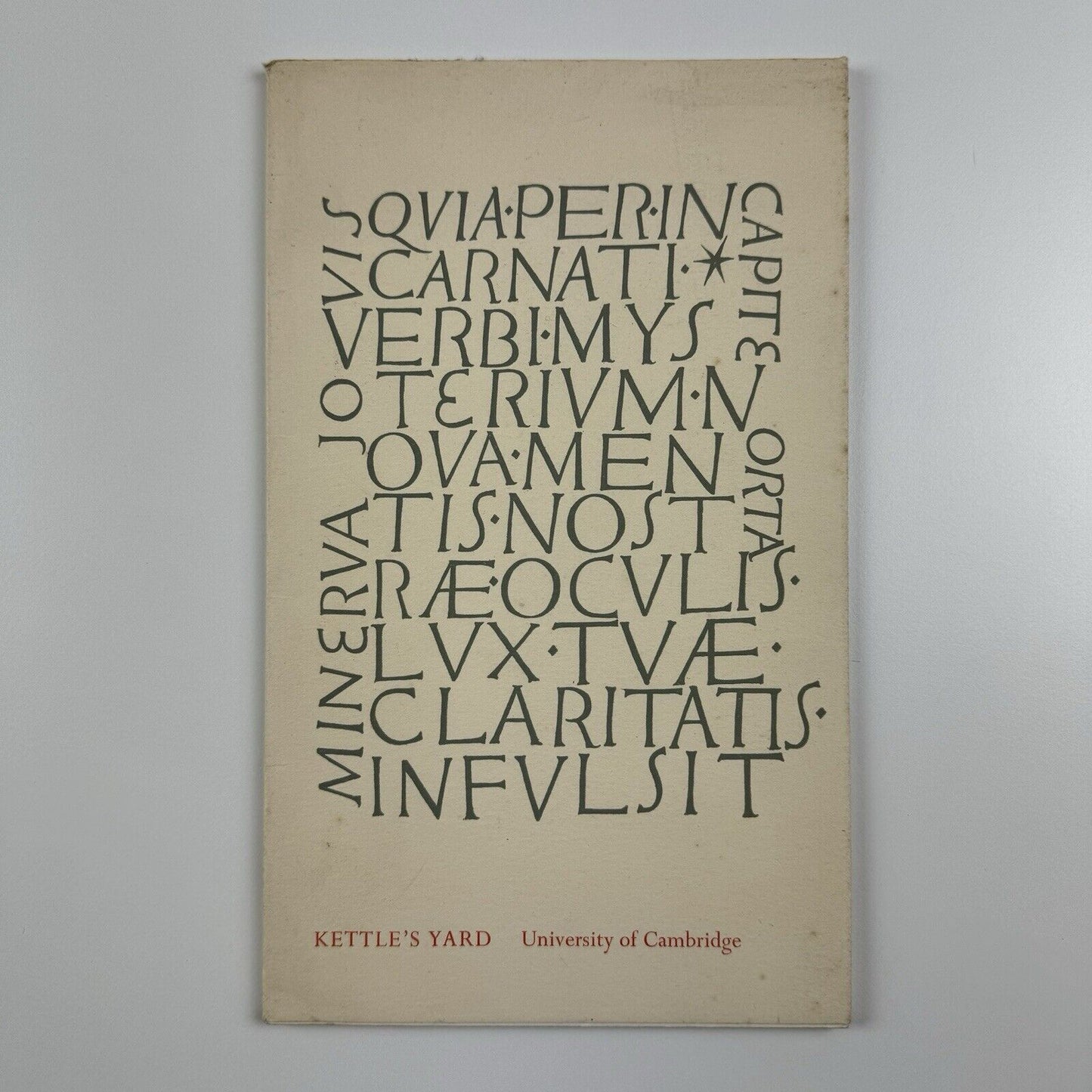 Kettle's Yard – An Illustrated handlist of the paintings, sculpture and drawings, 1970