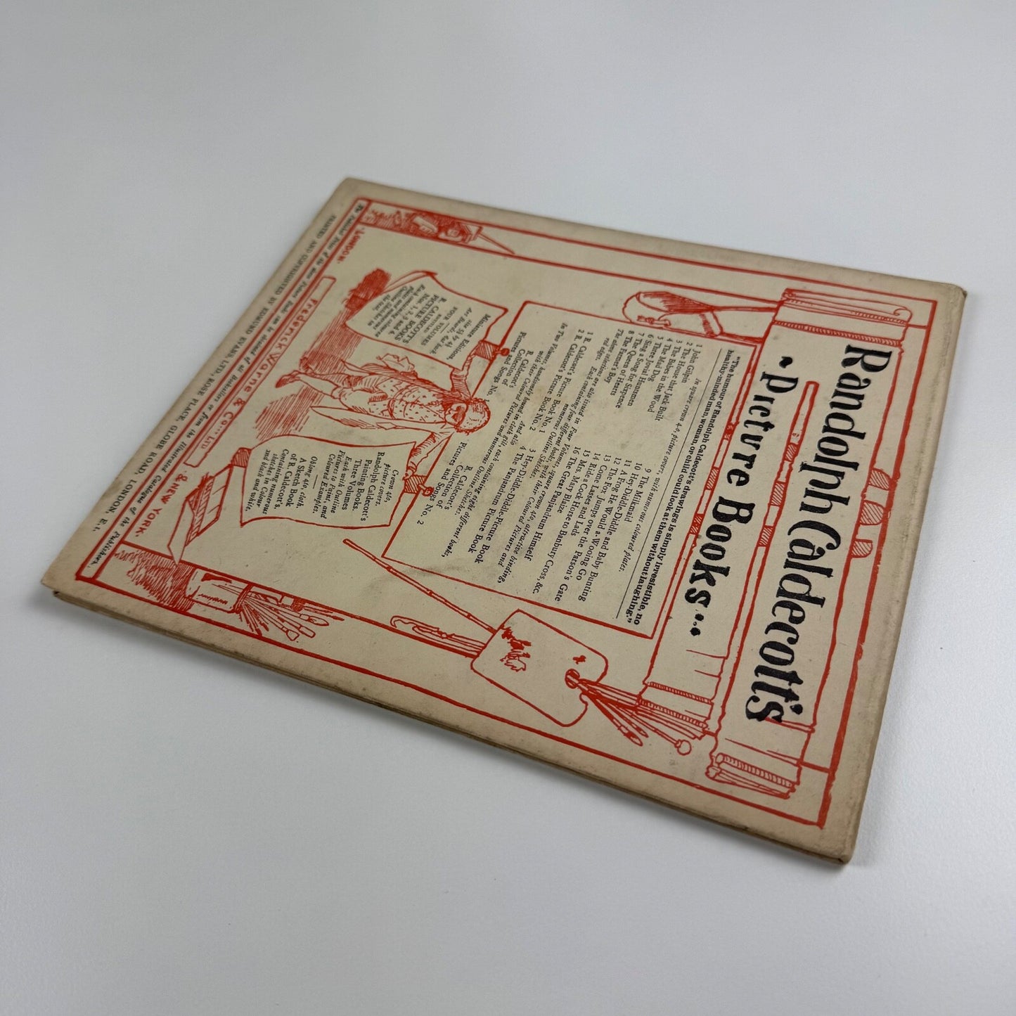The Great Panjandrum Himself by Randolph Caldecott. R. Caldecott’s Picture Books, Frederick Warne and Co. Undated.
