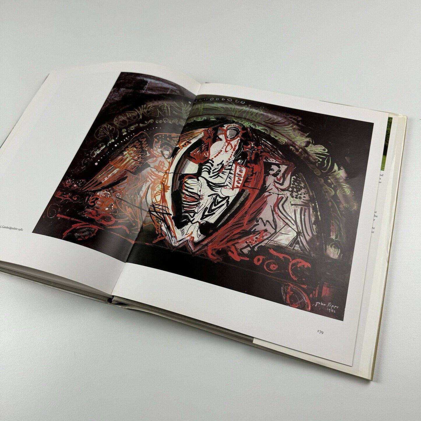 Piper's Places. John Piper in England & Wales by Richard Ingrams 1983 signed John Piper