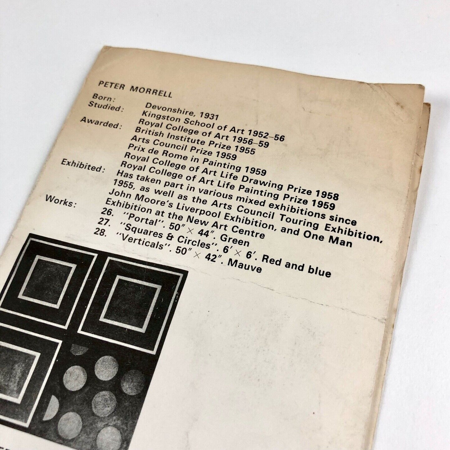 Paintings and sculpture of today | Grabowski Gallery leaflet, 1966 | Roland Brener et al