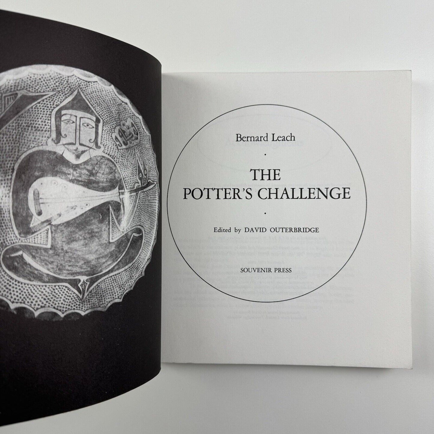Bernard Leach. The Potter’s Challenge edited by David Outerbridge | Souvenir Press, 1986