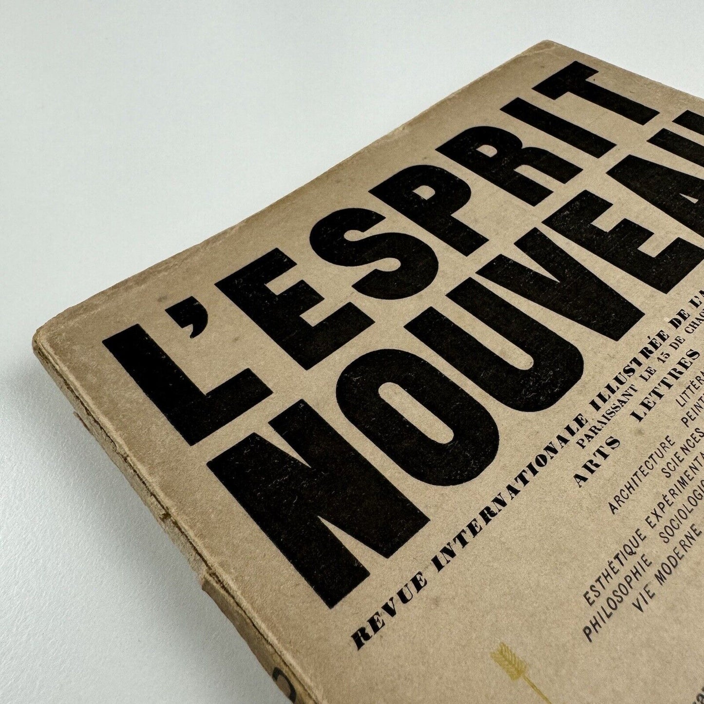 L'Esprit Nouveau journal | Issue No. 4 1924 | Amédée Ozenfant and Le Corbusier