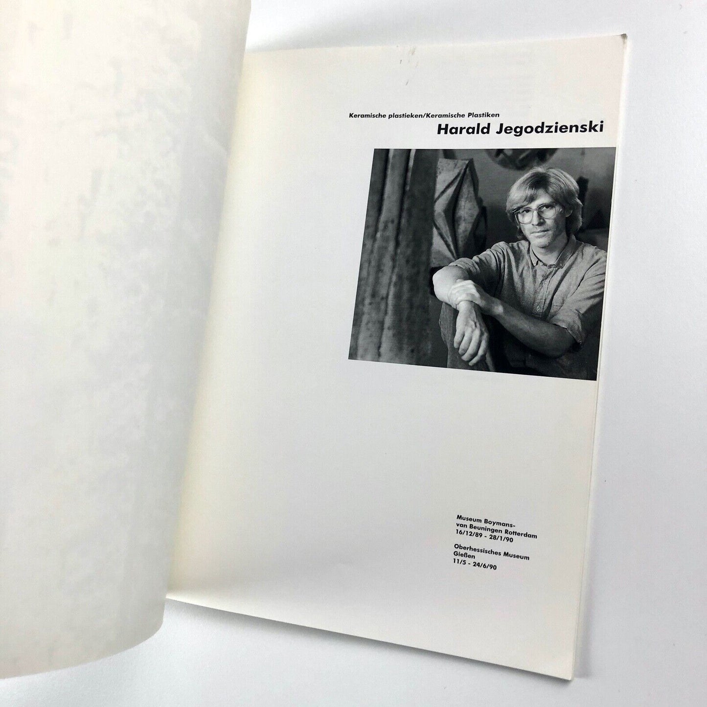 Harald Jegodzienski – Keramische plastieken | Museum Boymans-van Beuningen, 1989