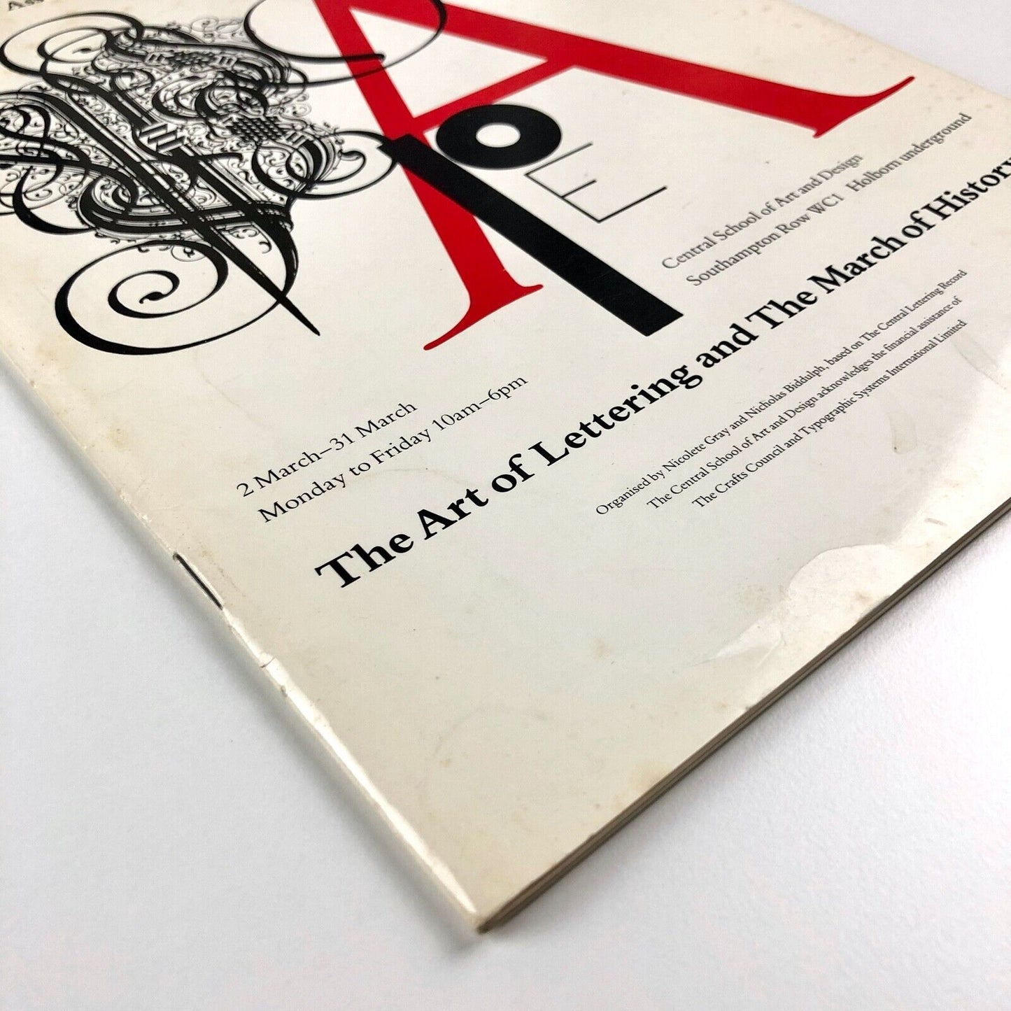The Art of Lettering and the March of History | Association Typographique Internationale | Nicolete Gray 1982