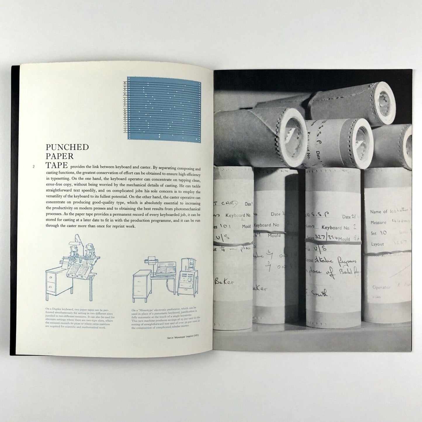 Monotype Composing Machines | Promotional brochure, 1970 | The Monotype Corporation Limited