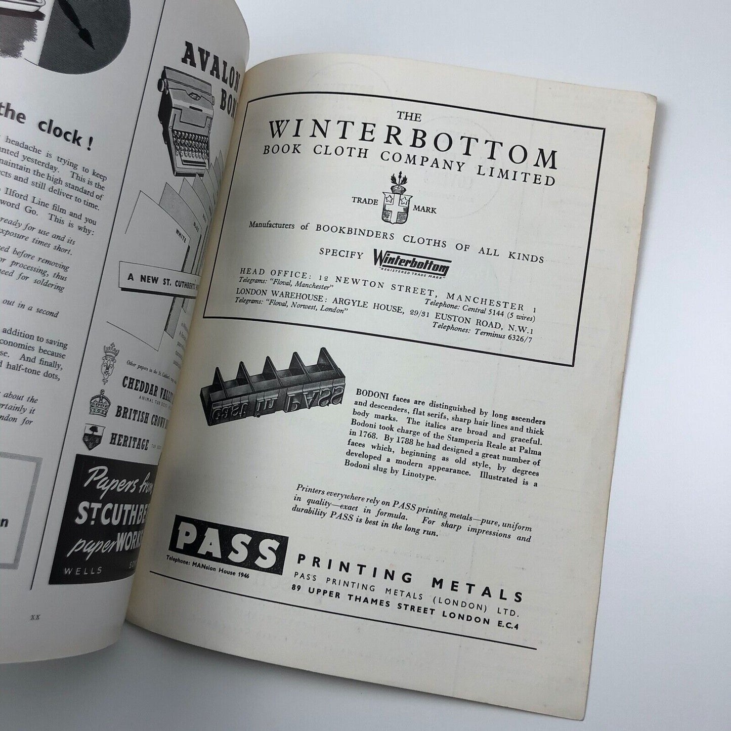 Printing Review magazine | Volume 18, Issue Number 65, Spring 1954 | edited by C. Cousland