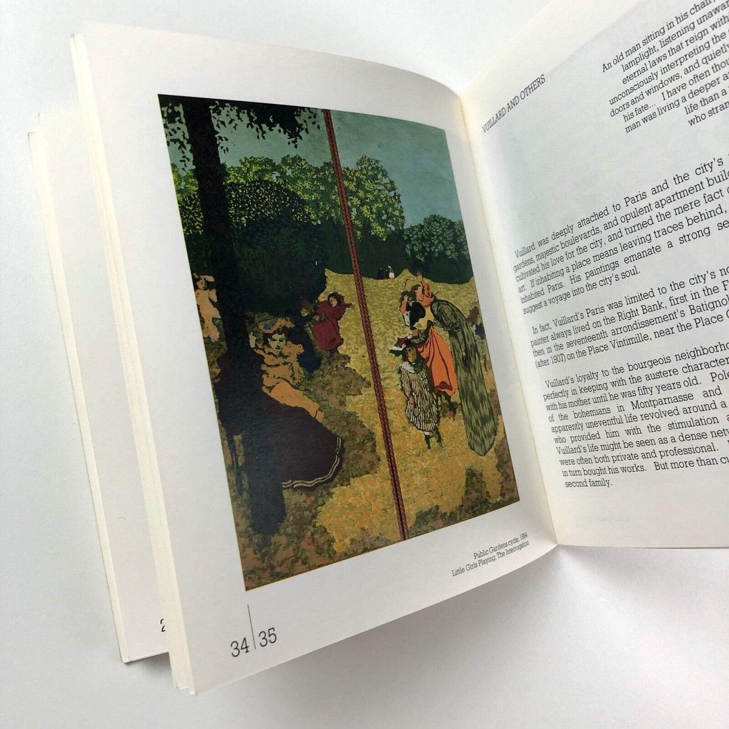 Edouard Vuillard by Michel Makarius | Design by Roman Cieslewicz | Fernand Hazan, 1989