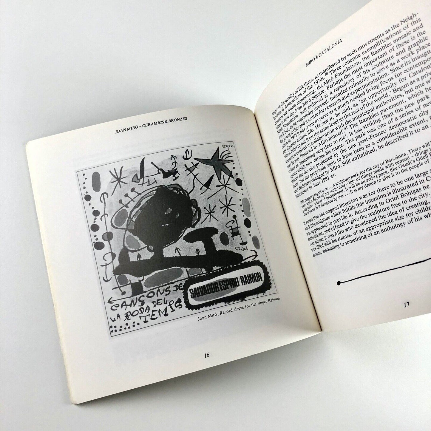 The Touch of Dreams – Joan Miro – Ceramics & Bronzes | Sainsbury Centre for Visual Arts exhibition catalogue, 1985