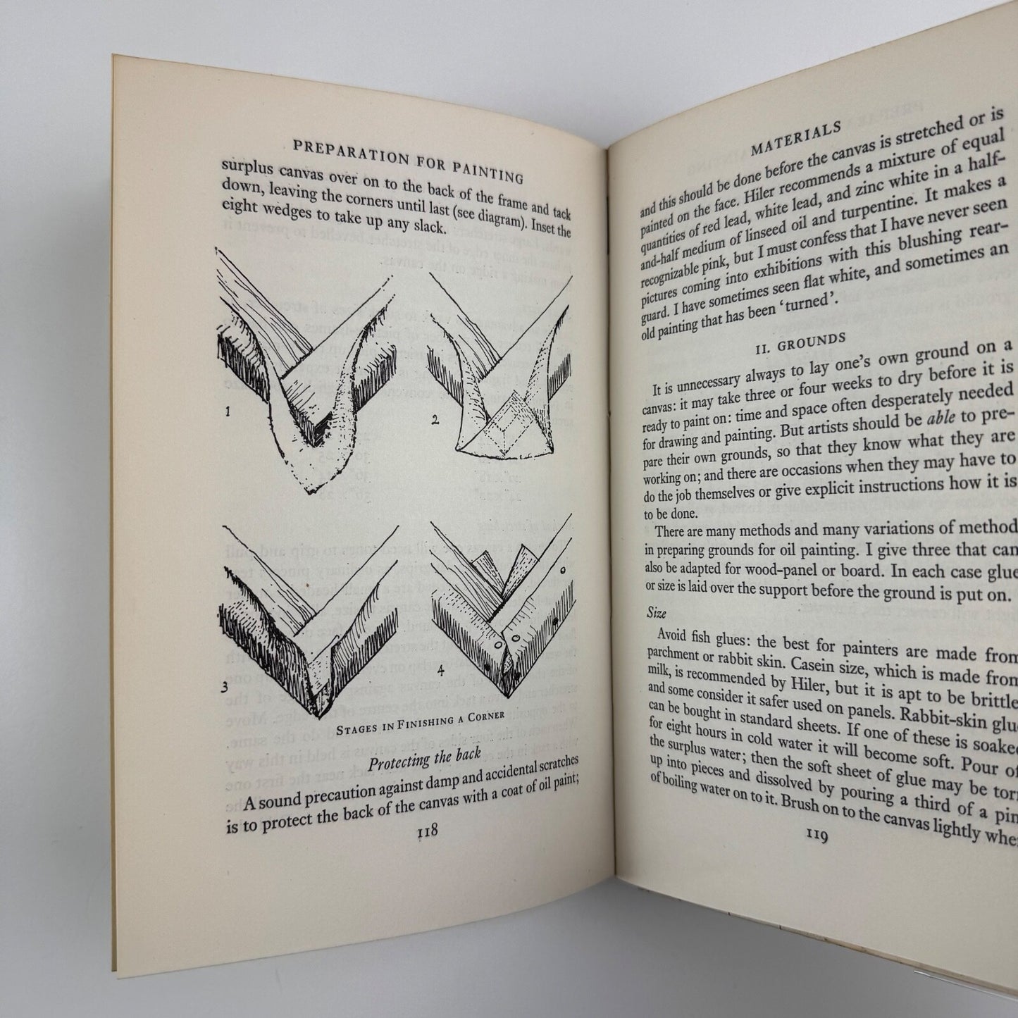 Preparation for Painting. The Purpose and Materials of the Artist by Lynton Lamb | Oxford University Press, 1955 second impression