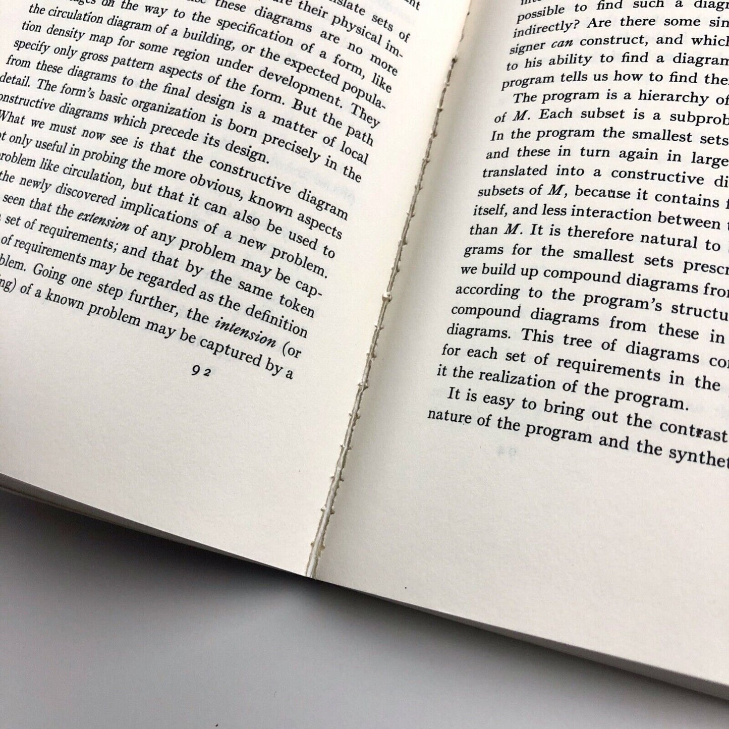 Notes on the Synthesis of Form by Christopher Alexander | Harvard