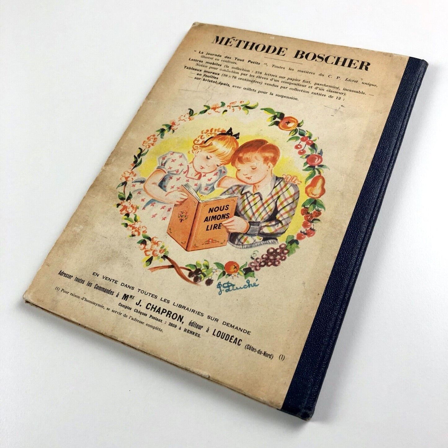 Méthode Boscher ou La Journée des Tout Petits Mme J. Chapron 1958
