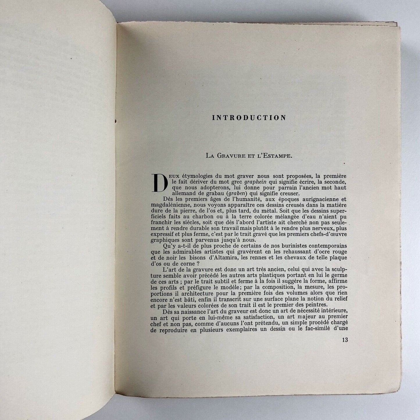 La Gravure Les Procédés - L'Histoire | Jean-E Bersier | La Table Ronde 1948
