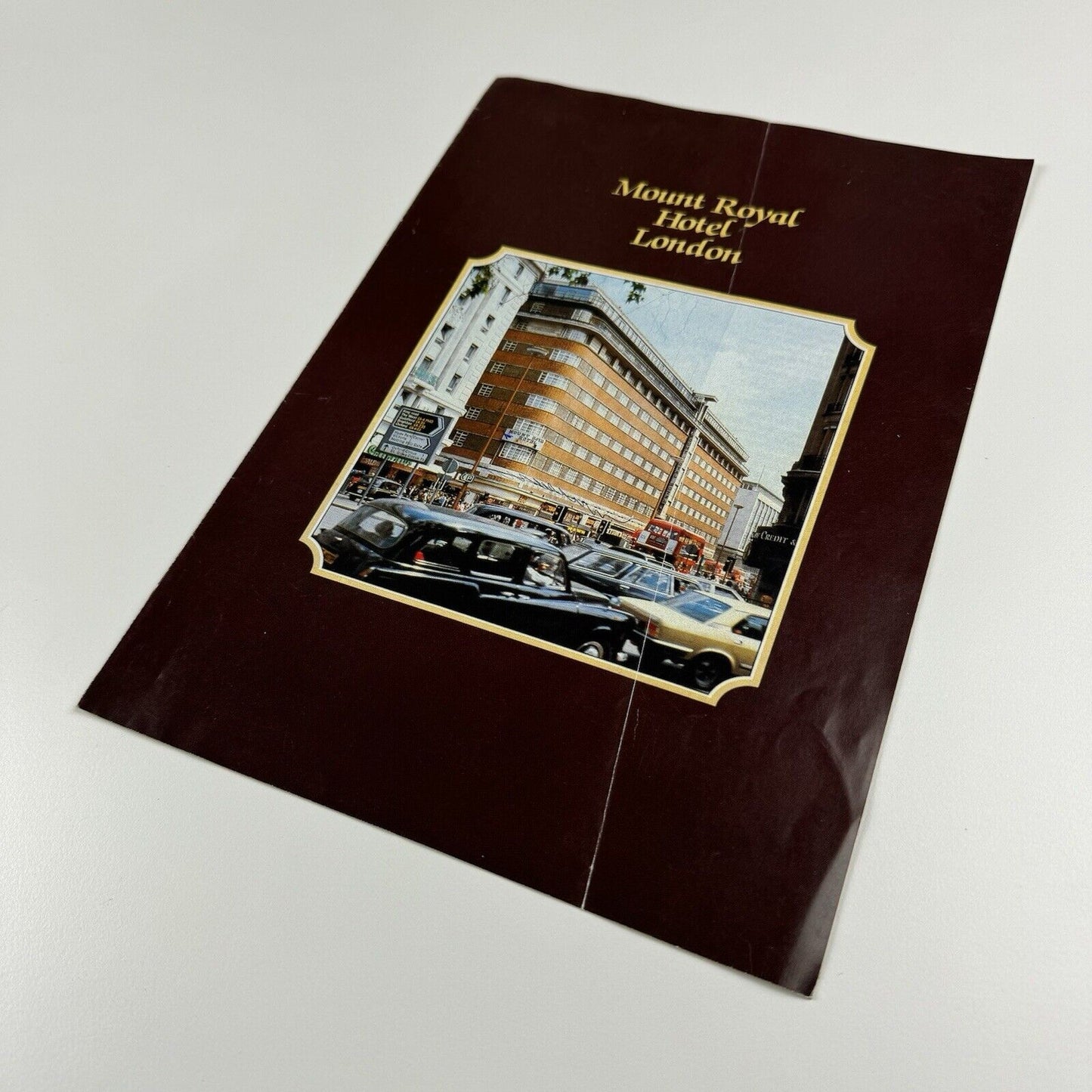 Promotional leaflet for Mount Royal Hotel, Marble Arch. Architect Francis Lorne of Burnet, Tait & Lorne | undated presumed to be 1960s/70s