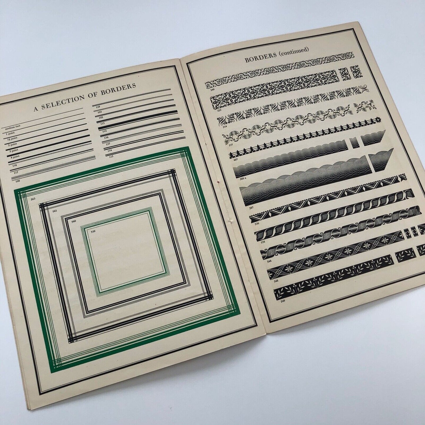 Type Faces in use at The Curwen Press | Type specimen brochure 1930s/40s?