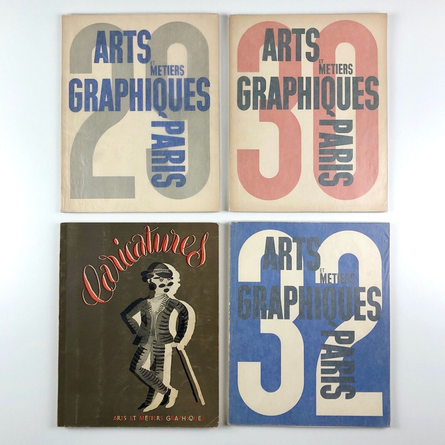 Arts et Métiers Graphiques Vols 1-68 1927-39 Charles Peignot 68 vols some Paul Rand ex-libris
