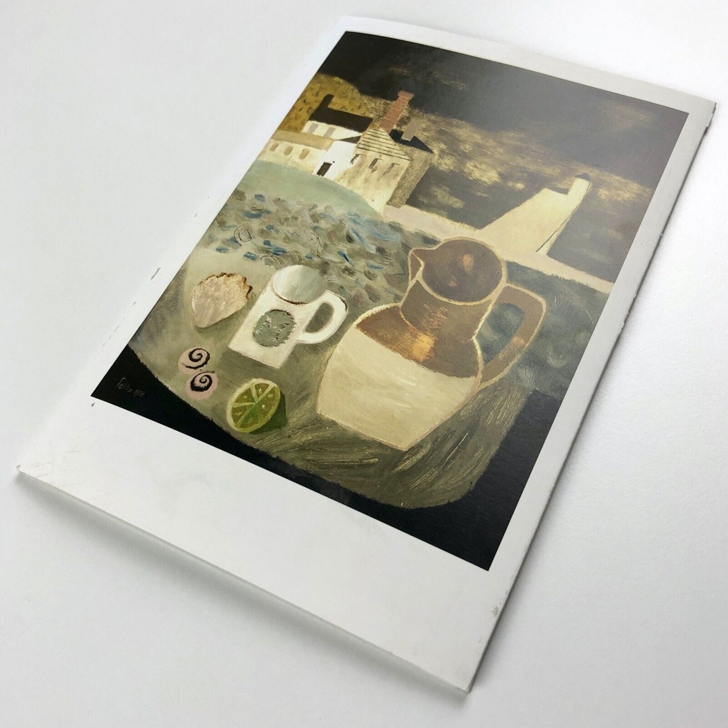 Private view/folding card Mary Fedden a centenary exhibition Bohun Gallery, 2015