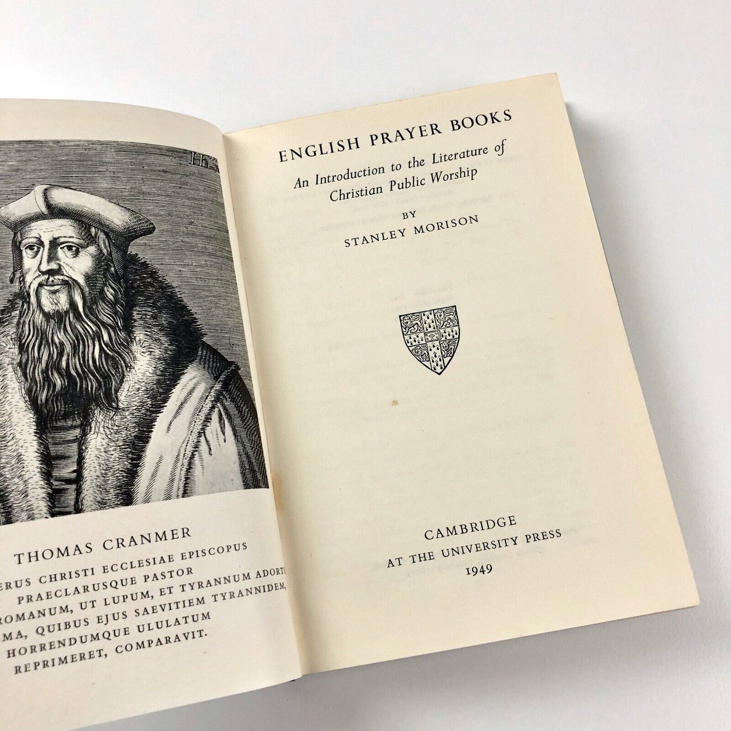 English Prayer Books: An Introduction to the literature of Christian public worship by Stanley Morison | Cambridge University Press, 1949 3rd edition