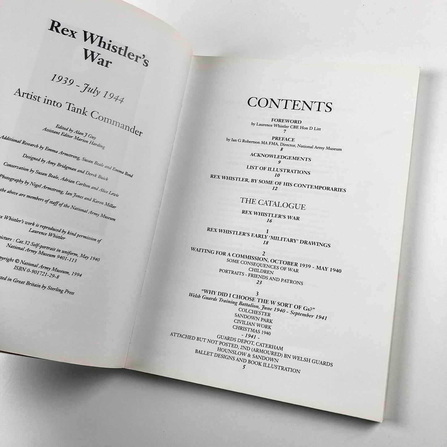 Rex Whistler's War – Artist Into Tank Commander | National Army Museum, 1994