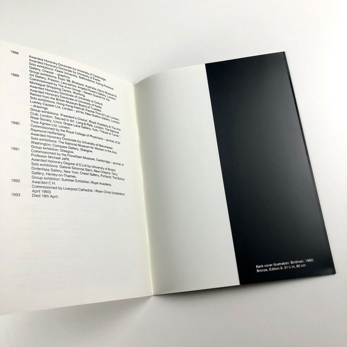 Elisabeth Frink – A Celebration | Beaux Arts exhibition catalogue, 1994