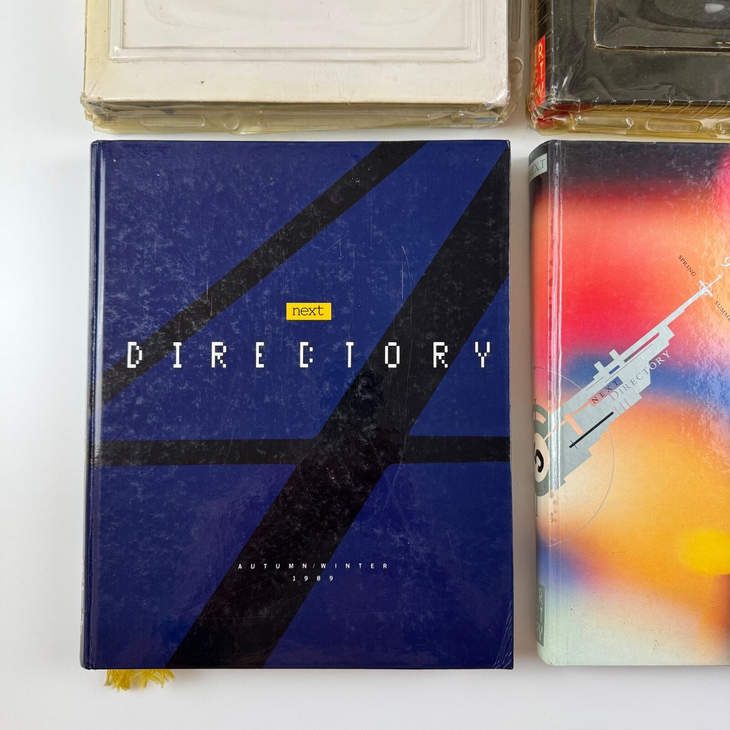 Next Directory catalogues numbers 1 to 6 1988 to 1990 one signed George Davies