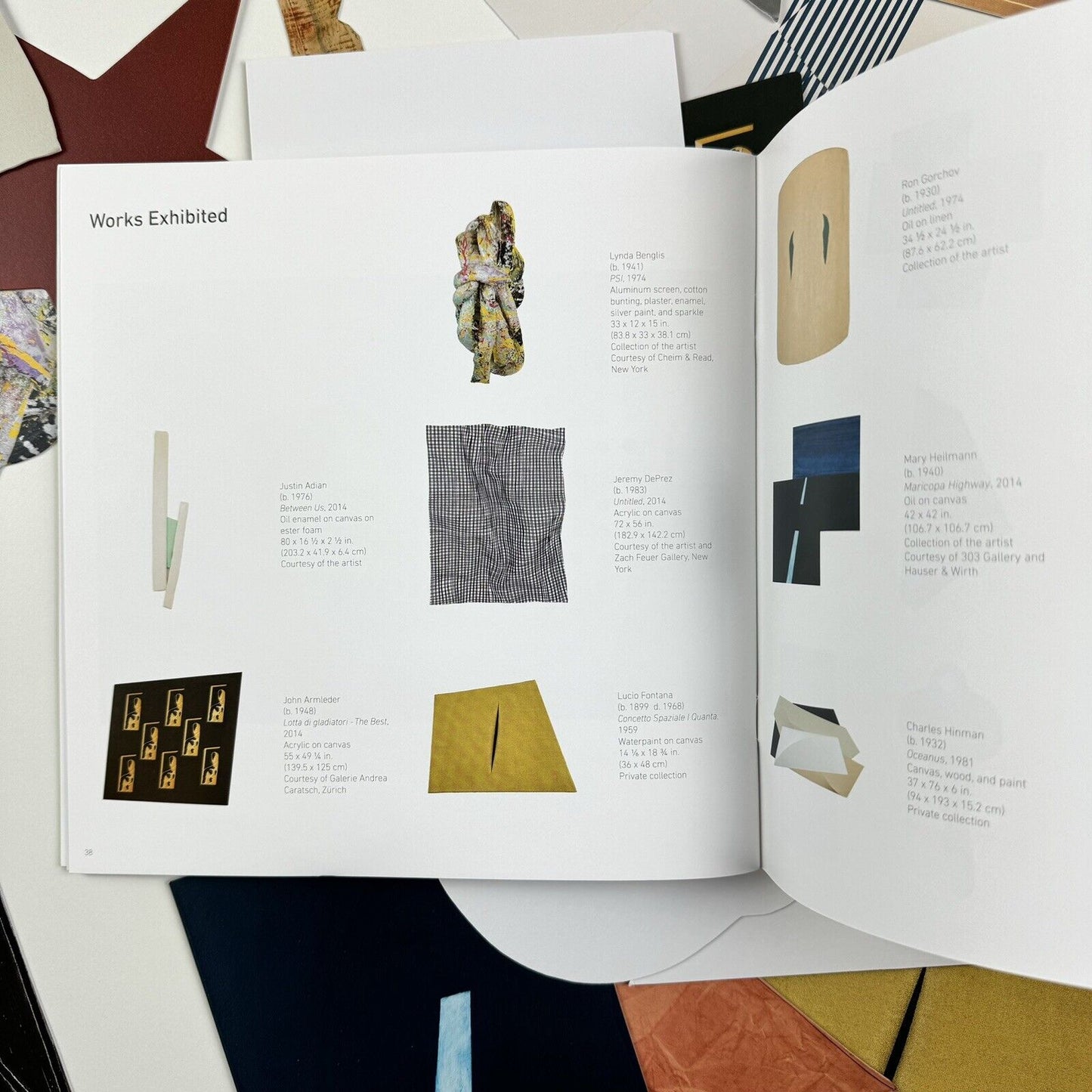 The Shaped Canvas Revisited | Catalogue and die-cut shapes | Luxembourg & Dayan, 2014