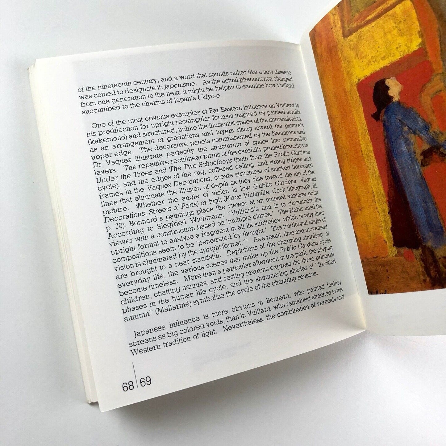Edouard Vuillard by Michel Makarius | Design by Roman Cieslewicz | Fernand Hazan, 1989