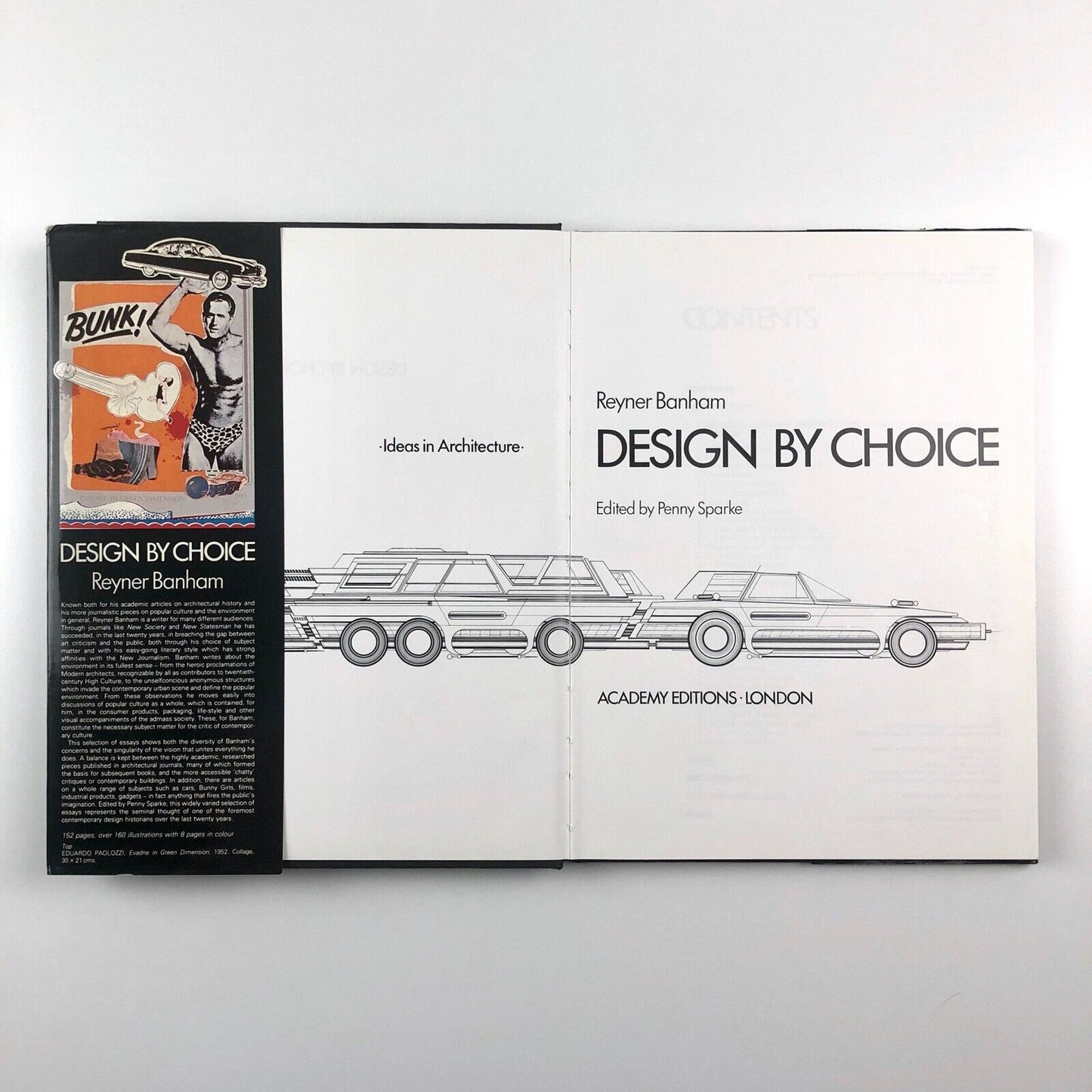 Design by Choice by Reyner Banham | Edited by Penny Sparke | Academy Editions, 1981