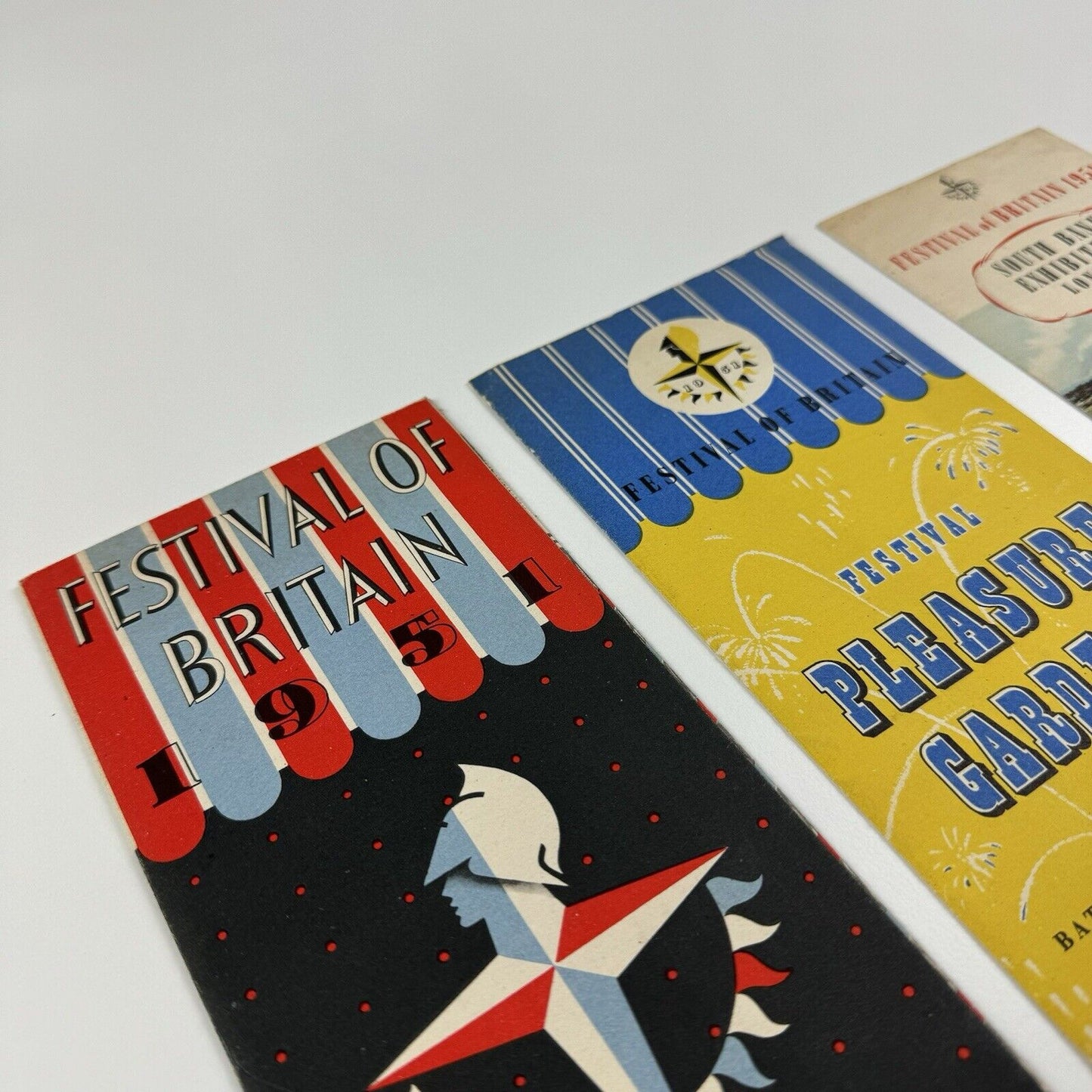 Three Festival of Britain 1951 exhibition leaflets