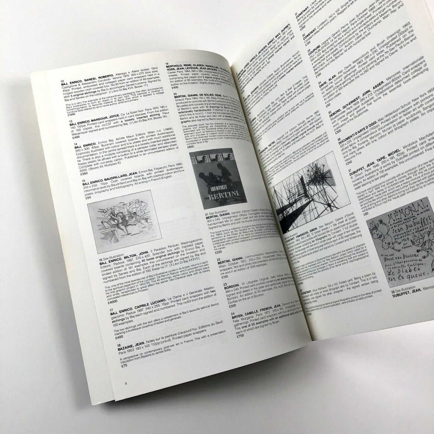 Documents of the Avant-Garde 1945–1990 | Sam Fogg Rare Books | Catalogue 13 | Gordon House design