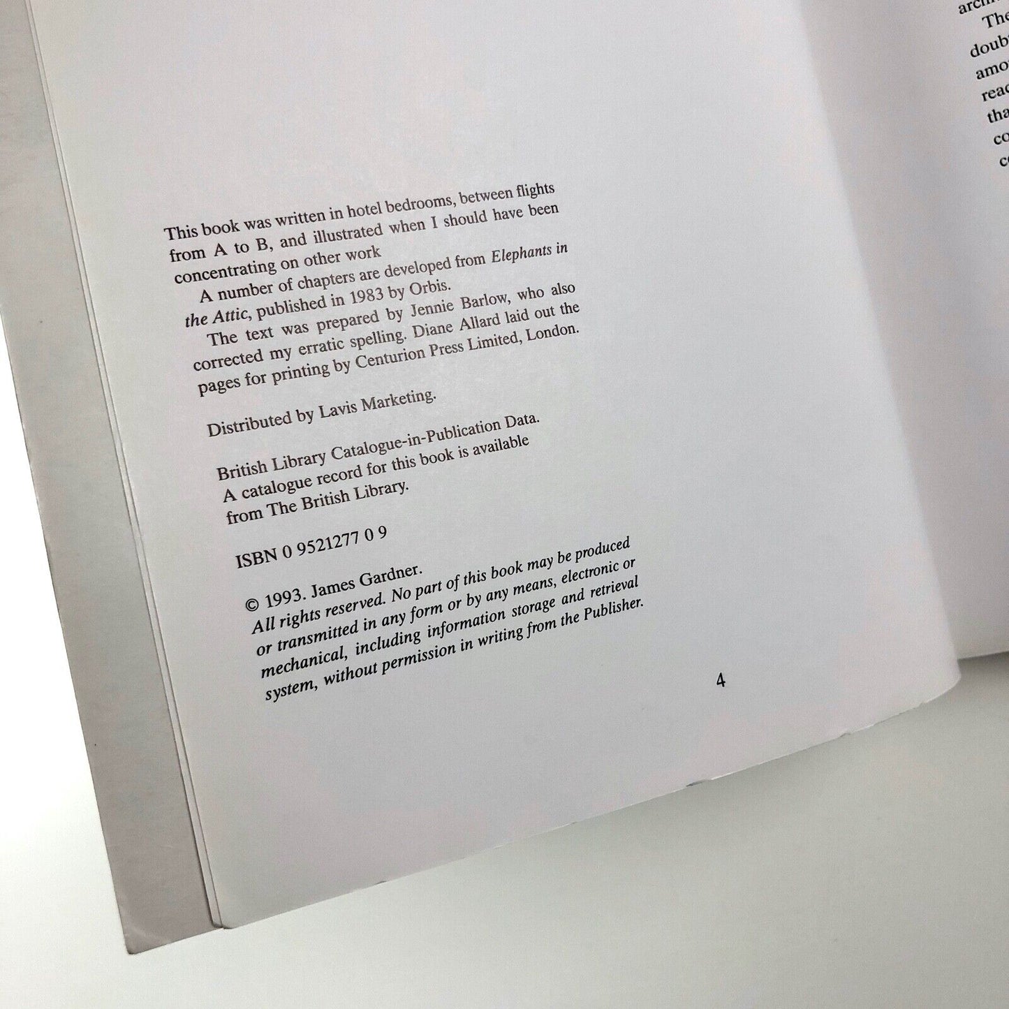 James Gardner – The ARTful Designer. Ideas off the drawing board by James Gardner | Centurion Press, 1993