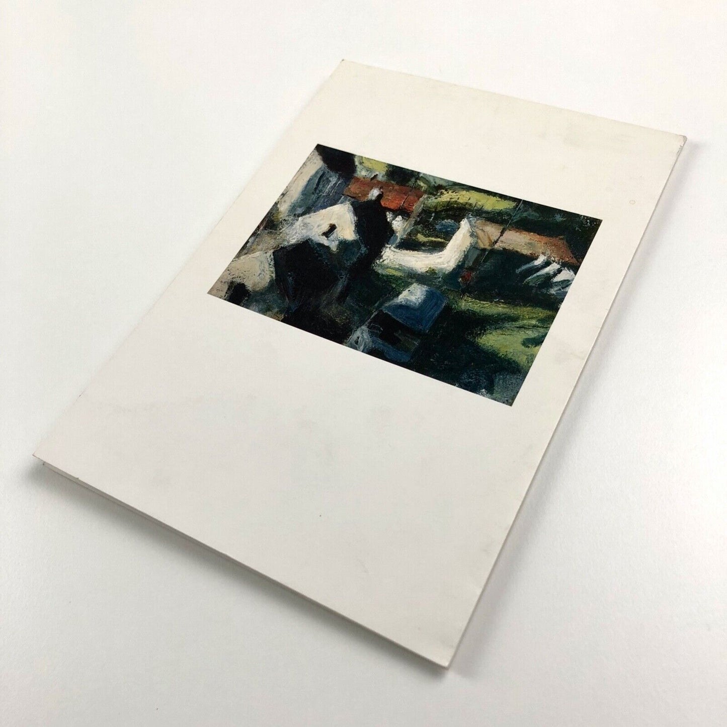 Private view invitation for Donald Teskey. Recent Paintings from Dublin and County Mayo Clink Wharf Gallery, 1996