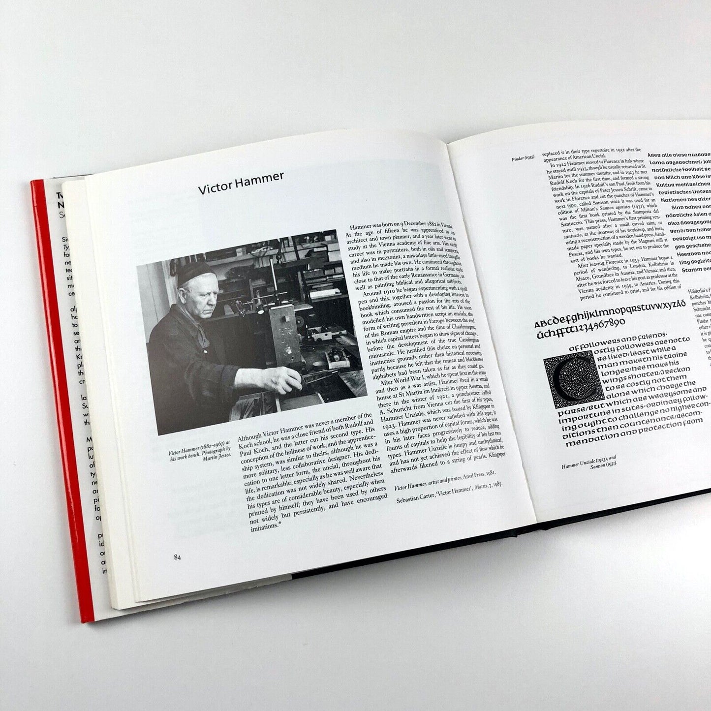 Twentieth Century Type Designers by Sebastian Carter | Lund Humphries, 1995
