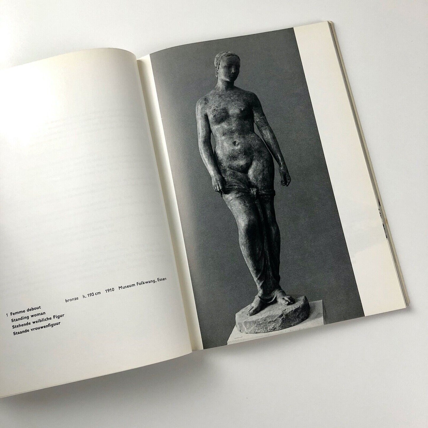 Wilhelm Lehmbruck – Modern Sculptors series | A. Zwemmer London, 1958