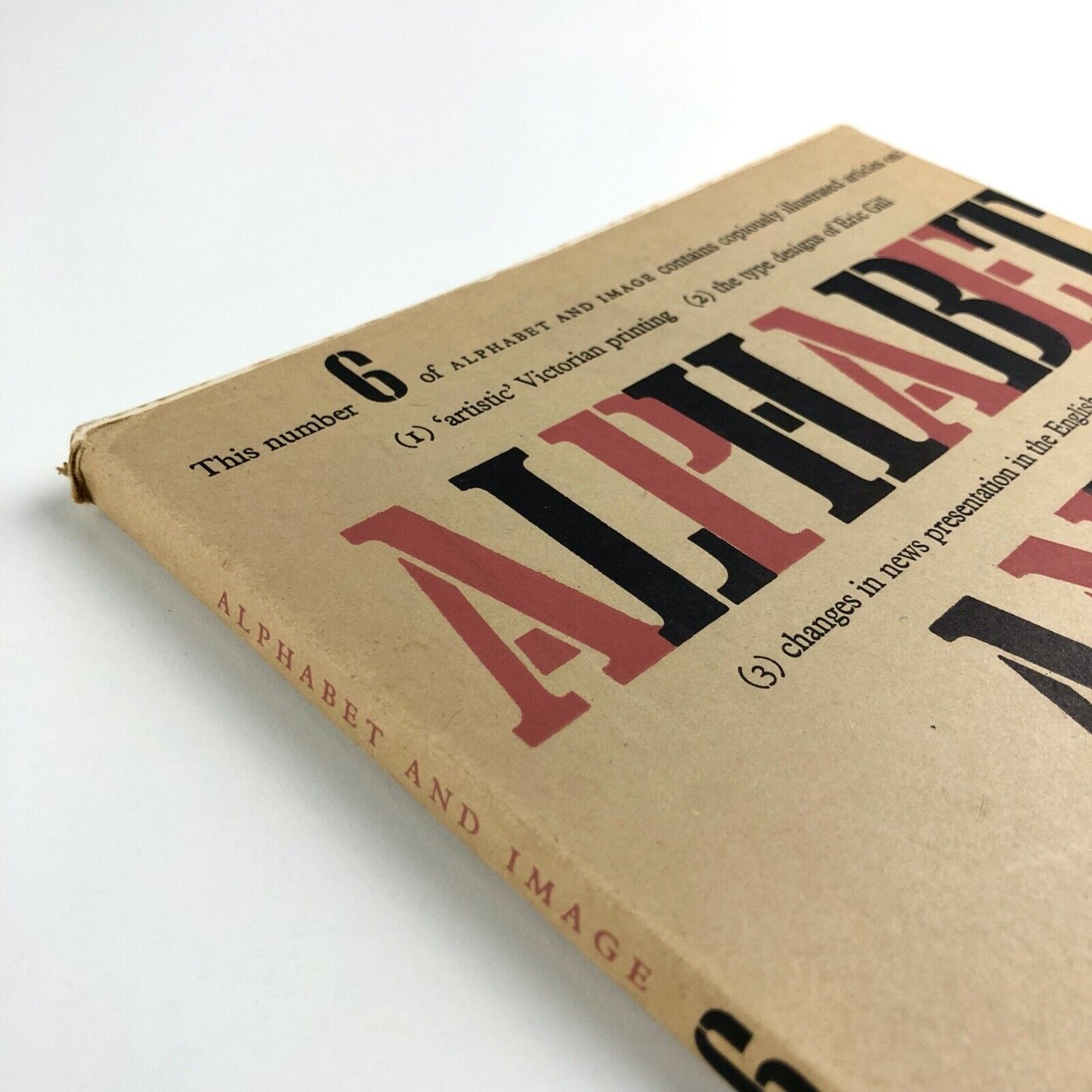 Alphabet and Image journal | includes articles on Hugh Casson, Eric Gill | Issue no. 6, January 1948 | Art & Technics Ltd, ed. Robert Harling