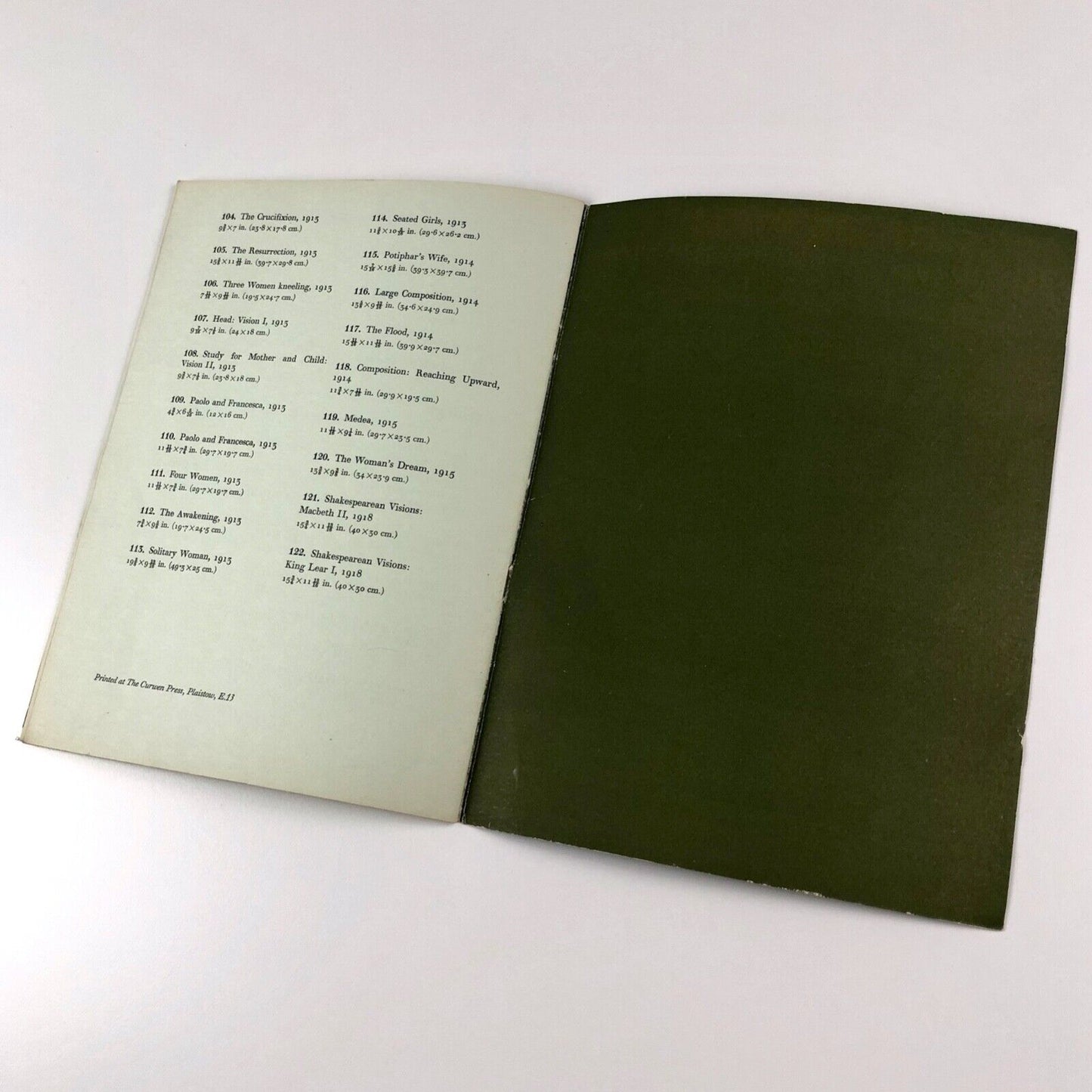 Wilhelm Lehmbruck 1881-1919 – exhibition of works | Arts Council catalogue, 1957