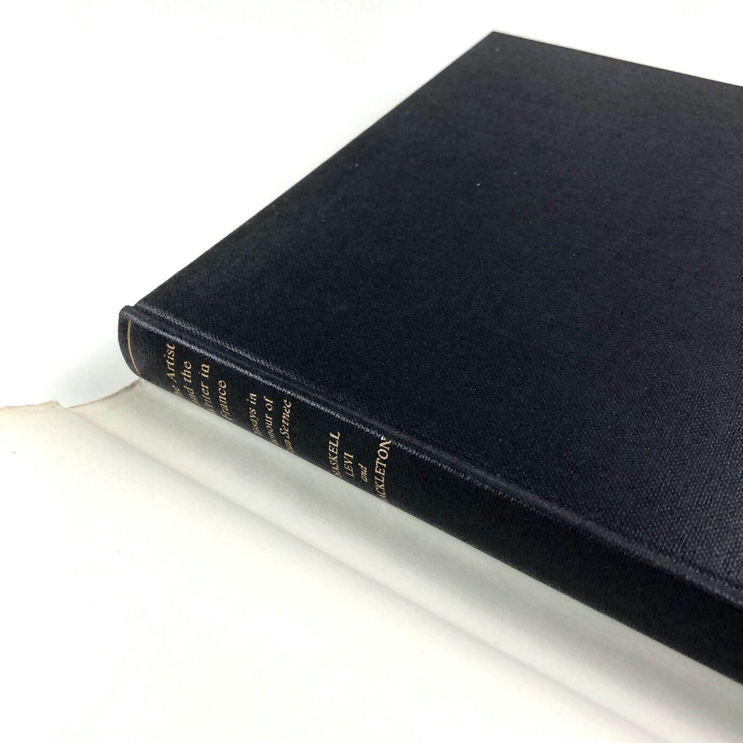 The Artist and the Writer in France | Essays in honour of John Seznec | Francis Haskell, Anthony Levi and Robert Shackleton | Clarendon Press, Oxford, 1974