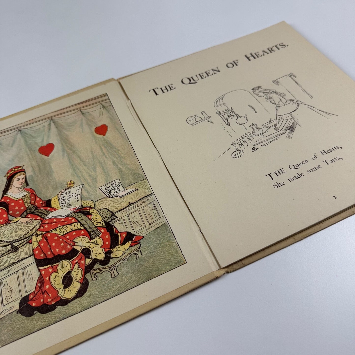 The Queen of Hearts by Randolph Caldecott. R. Caldecott’s Picture Books, Frederick Warne and Co. Undated