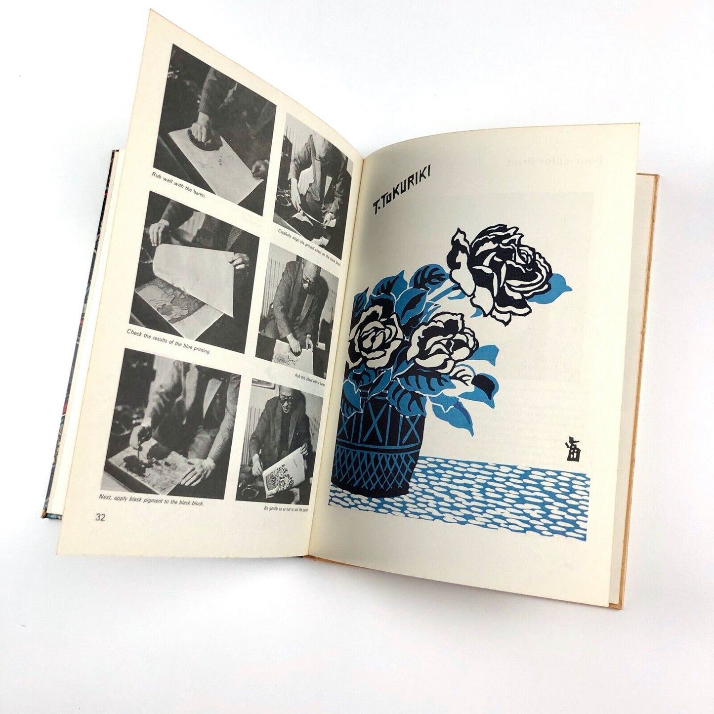 Wood-block Print Primer by Tomikichro Tokuriki 1970