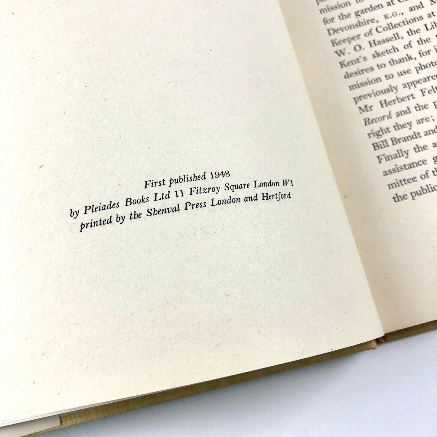 The English Landscape Garden by H.F. Clark | Pleiades Books, 1948