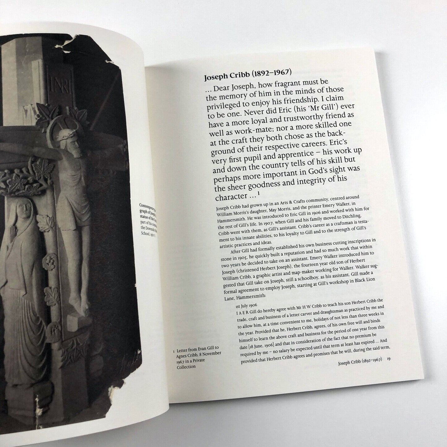 Eric Gill and Ditchling: The Workshop Tradition | Ditchling Museum, 2007 | Ruth Cribb