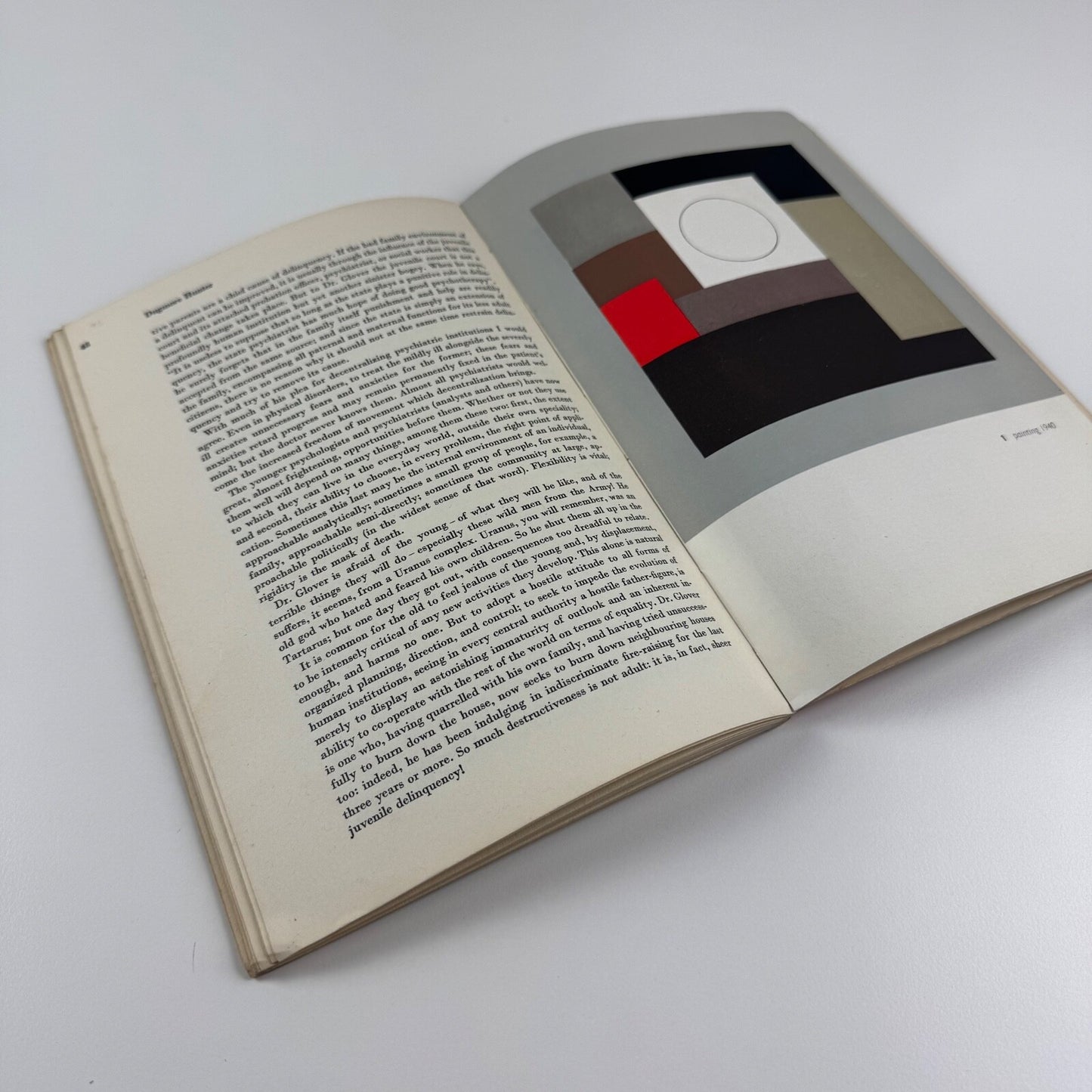 Polemic 2 edited by Humphrey Slater. Rodney Phillips & Co, January 1946. Cover design by Ben Nicholson. Typography by Anthony Froshaug