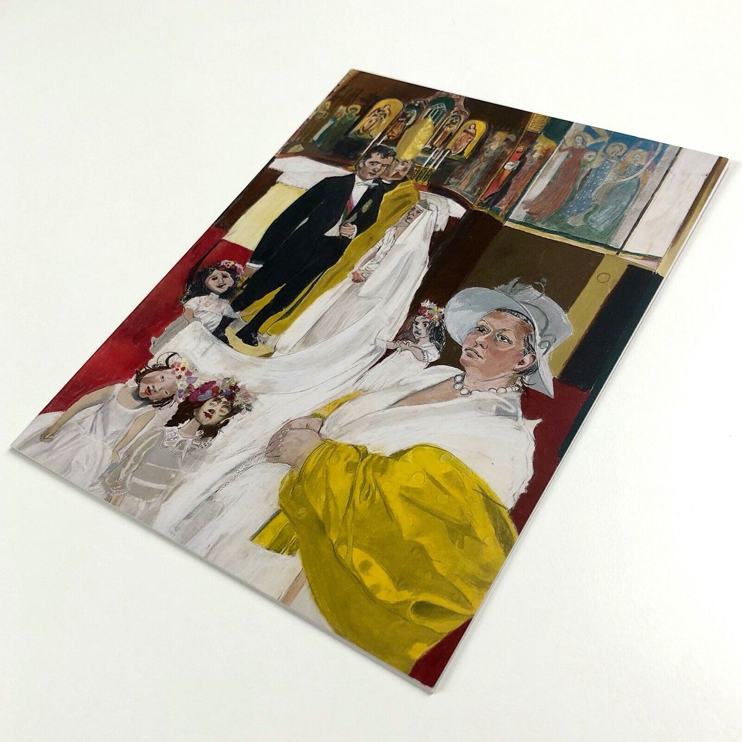 Private View card for Paula Rego. The last King of Portugal | Marlborough Fine Art, 2014