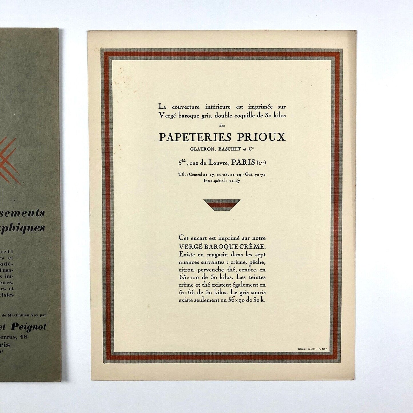 Divertissements Typographiques 2 | Deberny & Peignot / Soldans | Maximilien Vox