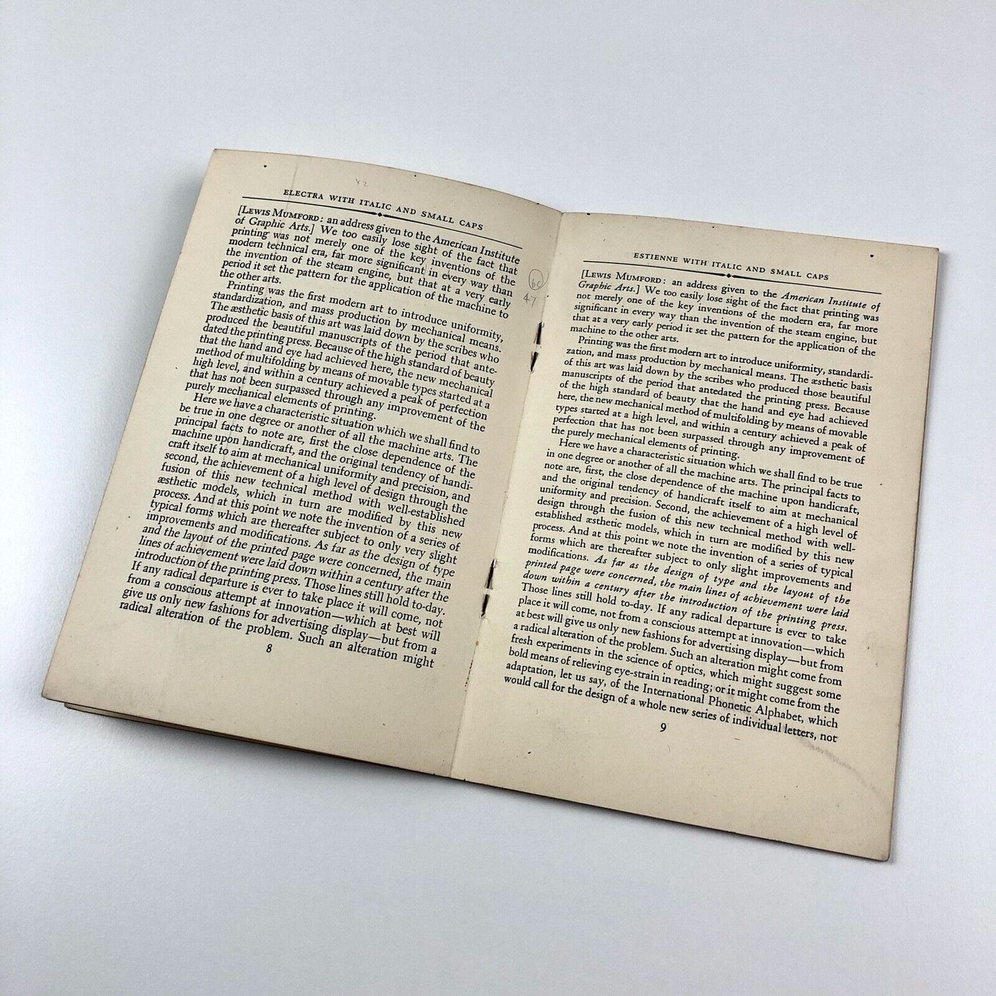 Fourteen type designs from the Linotype repertory of Book Faces | Linotype & Machinery Ltd