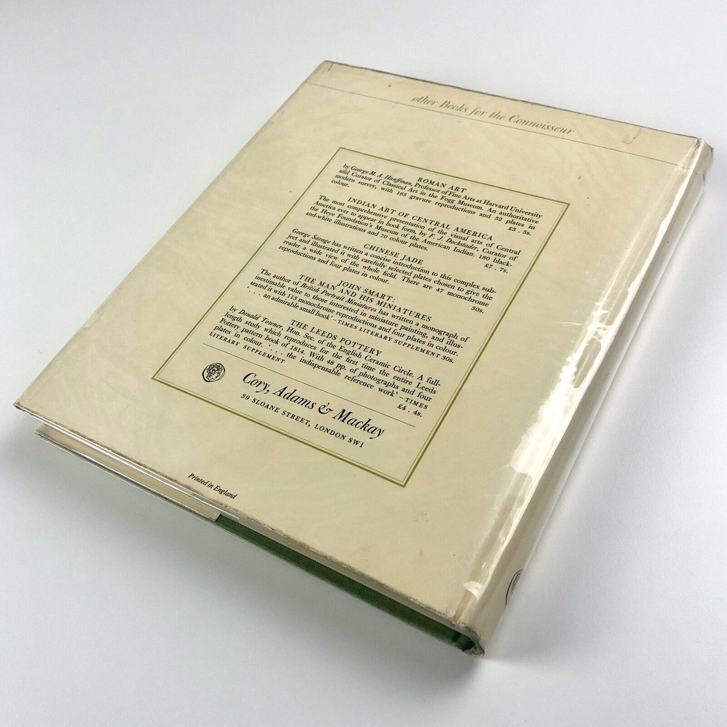 Watercolours of The Norwich School by Derek Clifford | Cory, Adams & Mackay, 1965