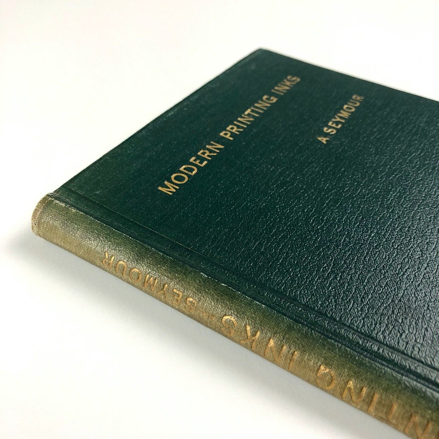 Modern Printing Inks. A Practical Handbook for Printing Ink Manufacturers and Printers by Alfred Seymour | Scott, Greenwood & Son, London, 1910