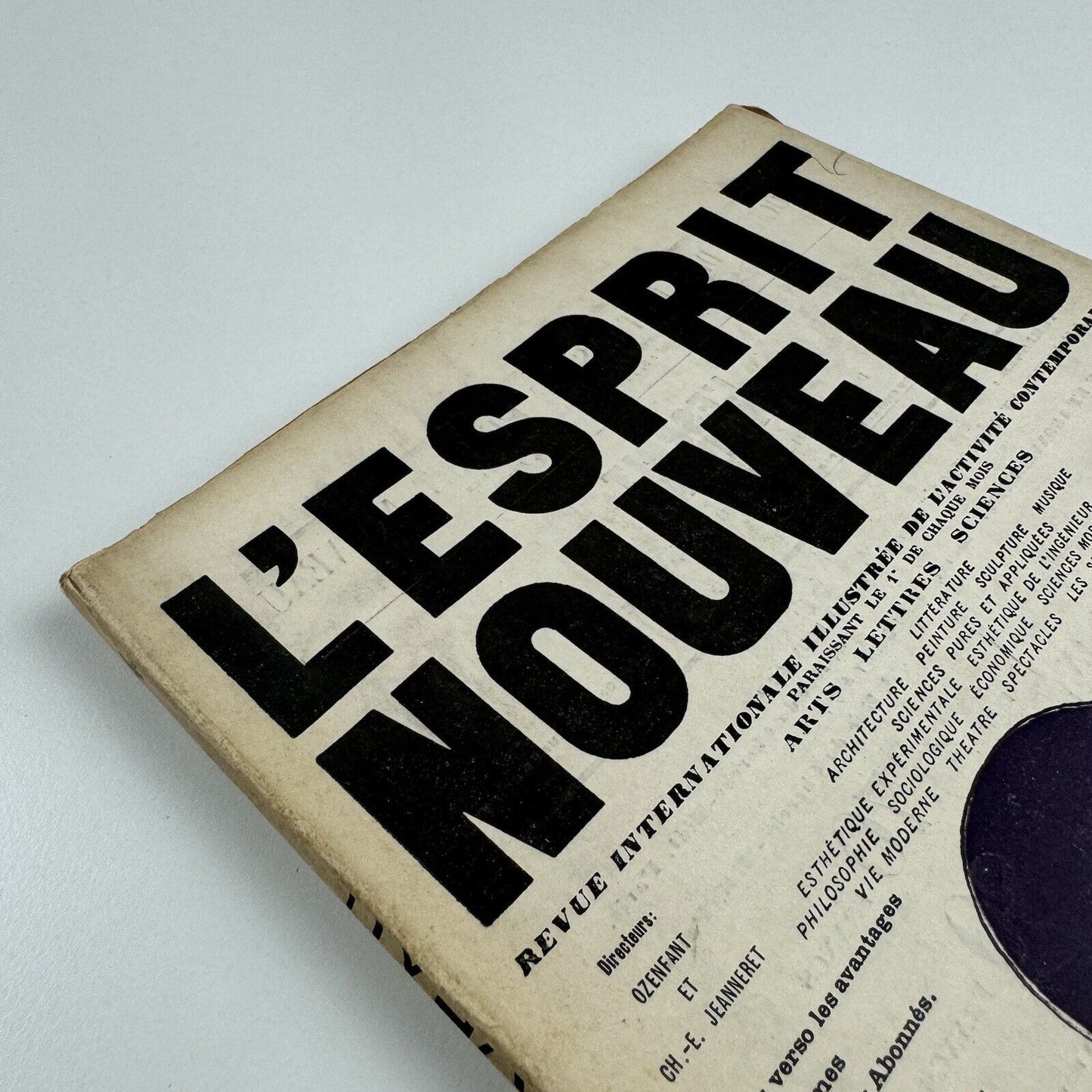 L'Esprit Nouveau journal | Issue No. 24 1924 | Amédée Ozenfant and Le Corbusier