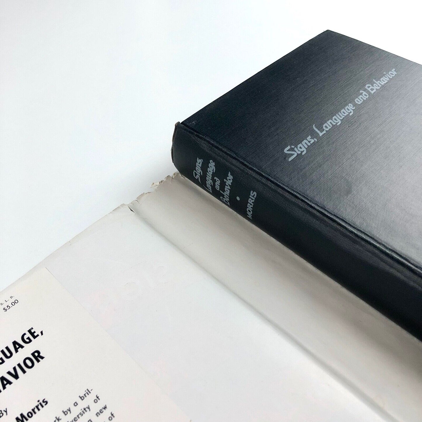 Signs, Language and Behaviour by Charles Morris | 4th printing, Prentice Hall, 1950