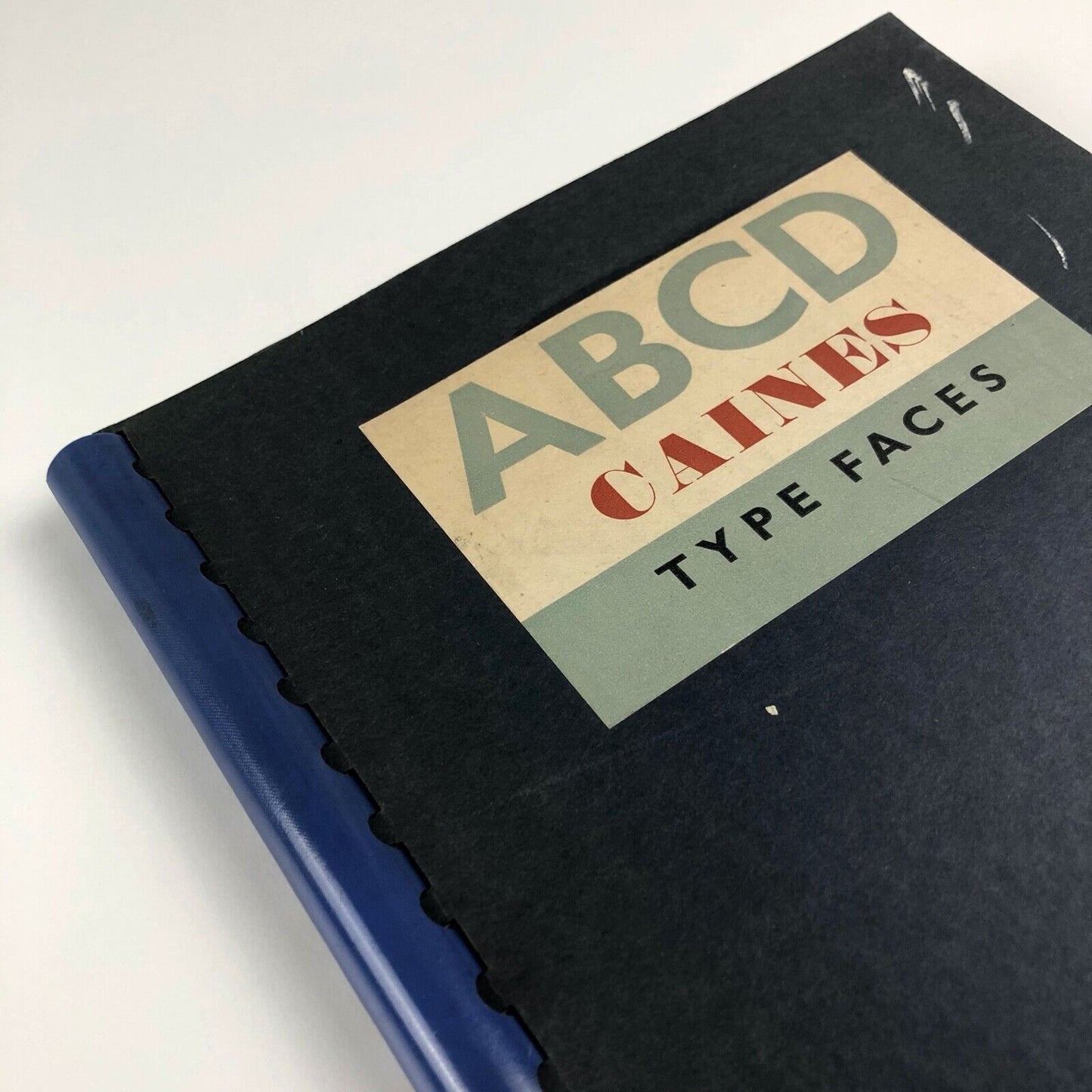 ABCD Caines Type Faces | Type specimen book | W. S. Caines, 1950